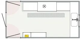 Vaatwasunit 6m